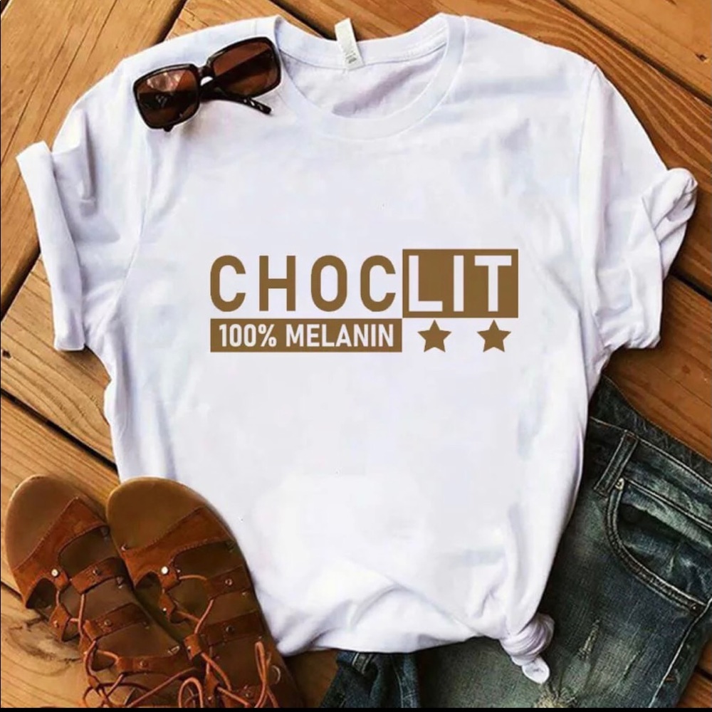 Melanin T-shirts!  100% Cotton